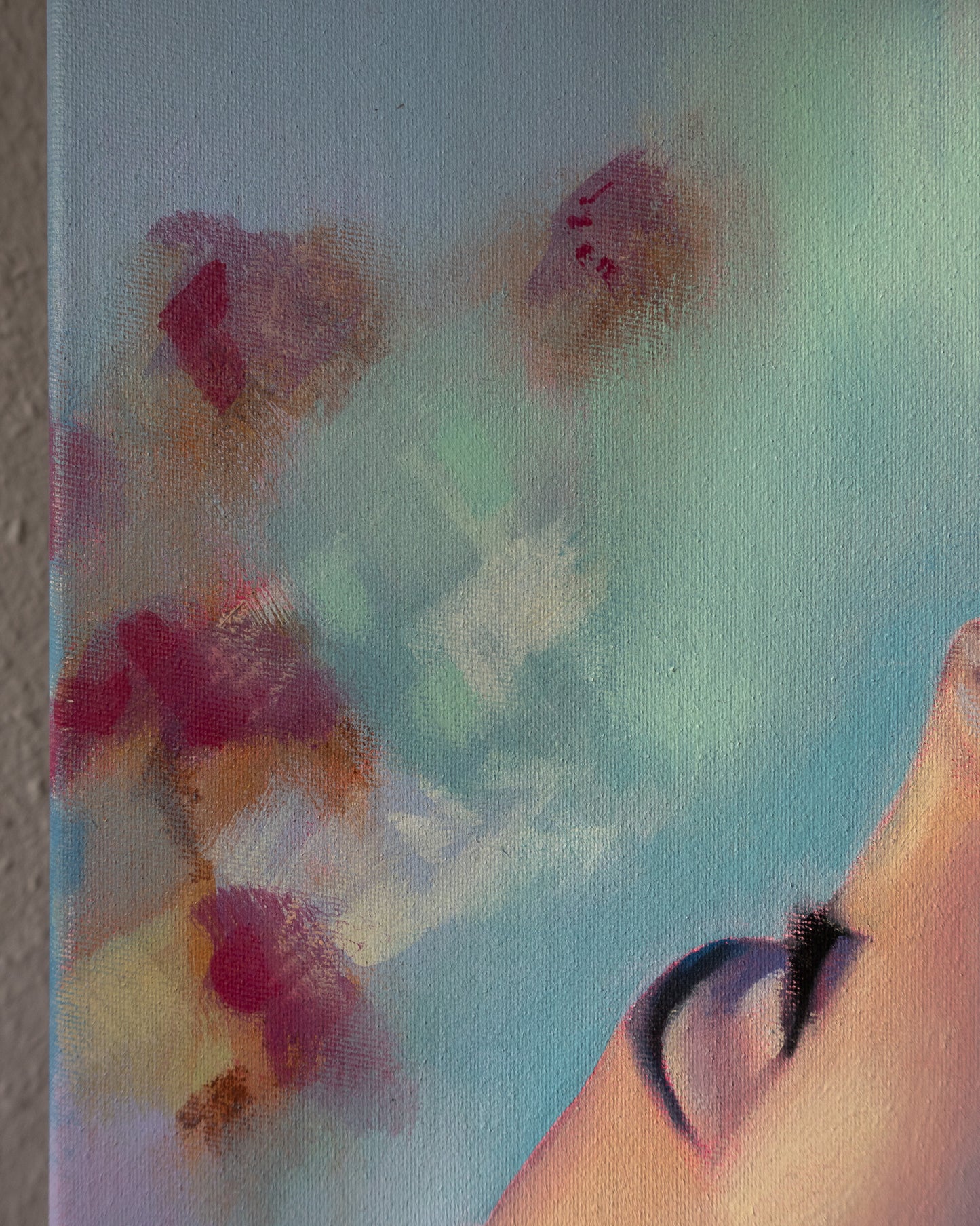"Echoes of her" Original Oil Painting