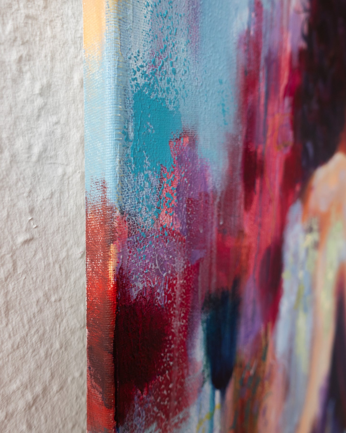 "She Blooms" Original Oil Painting