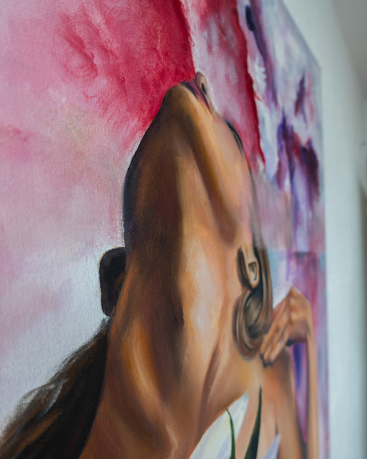 "Unveiled" Original Oil Painting