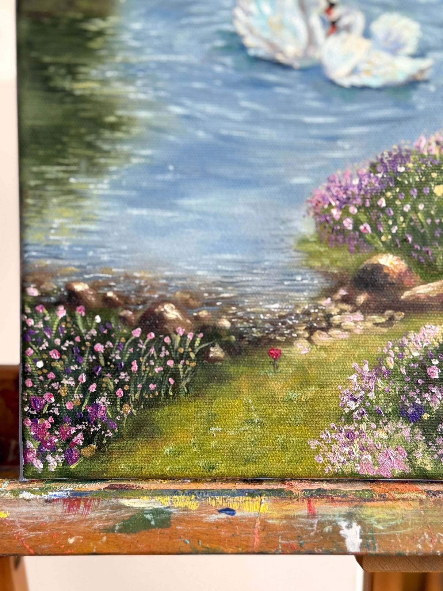 "The Lakes x I Hate It Here" Original Oil Painting